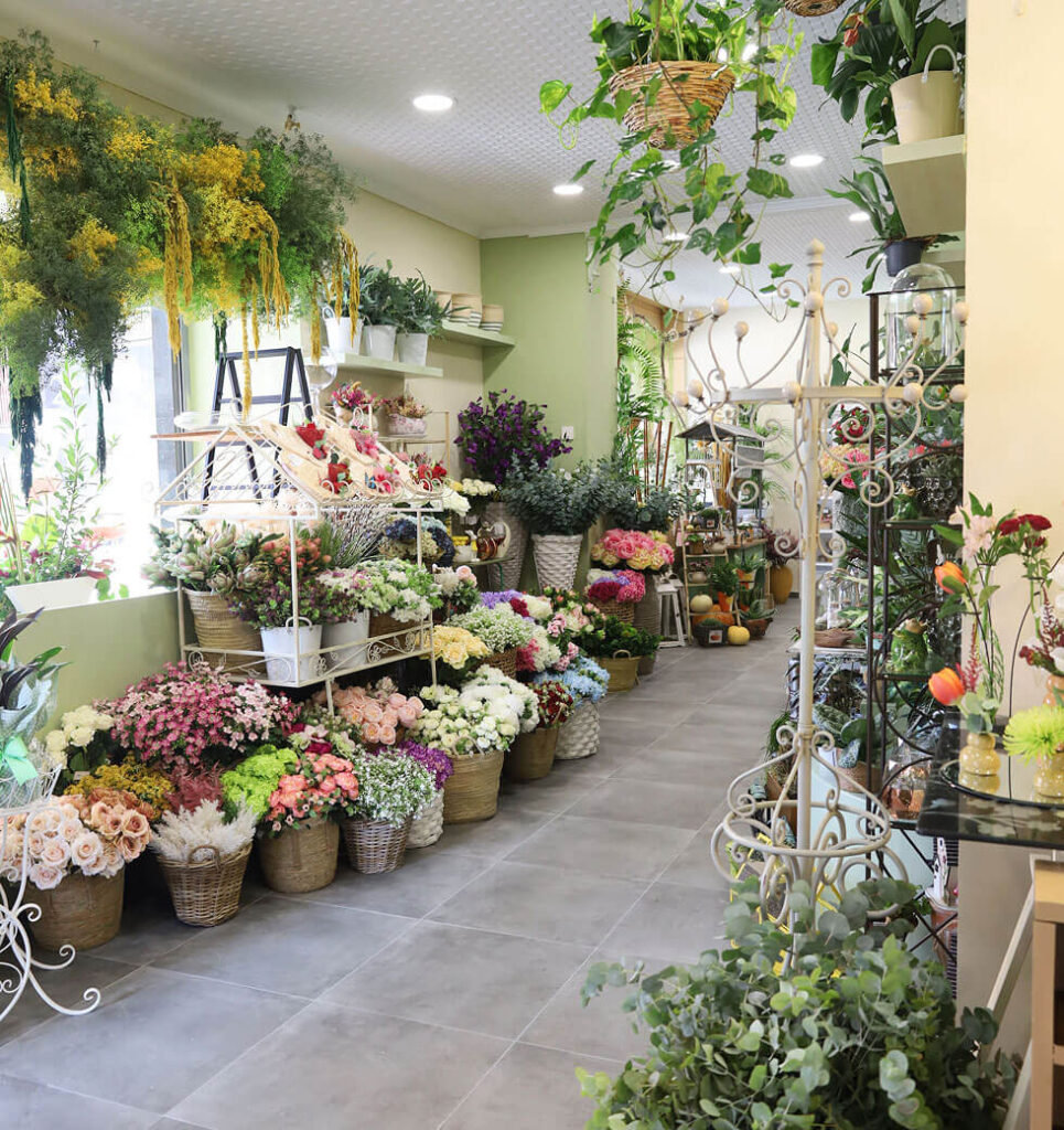 floristeria florella nuevas instalaciones interior